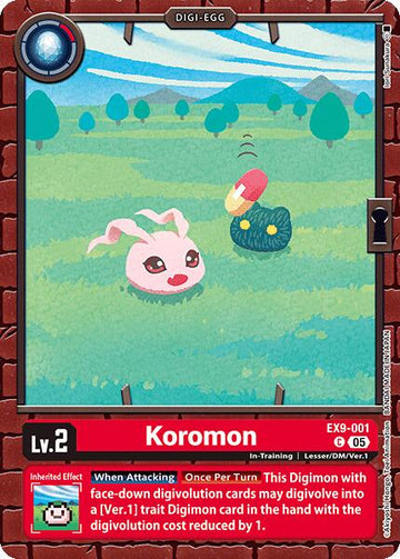 Koromon [EX9-001 C] [Versus Monsters]