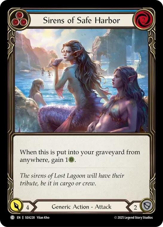 Sirens of Safe Harbor (Blue) [SEA228] [High Seas]