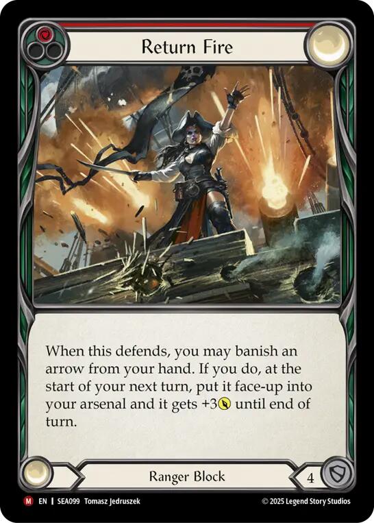 Return Fire [SEA099] [High Seas] Rainbow Foil