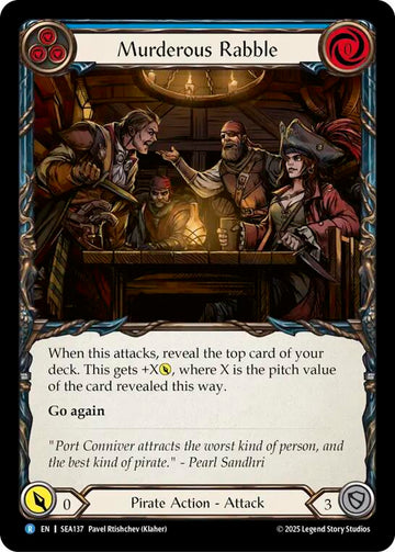 Murderous Rabble [SEA137] [High Seas] Rainbow Foil