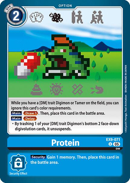 Protein [EX9-071 U] [Versus Monsters]