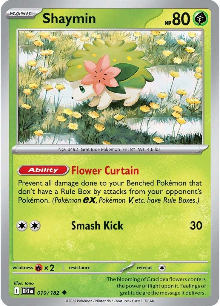 Shaymin - 010/182 [010/182] [Destined Rivals] Reverse Holofoil