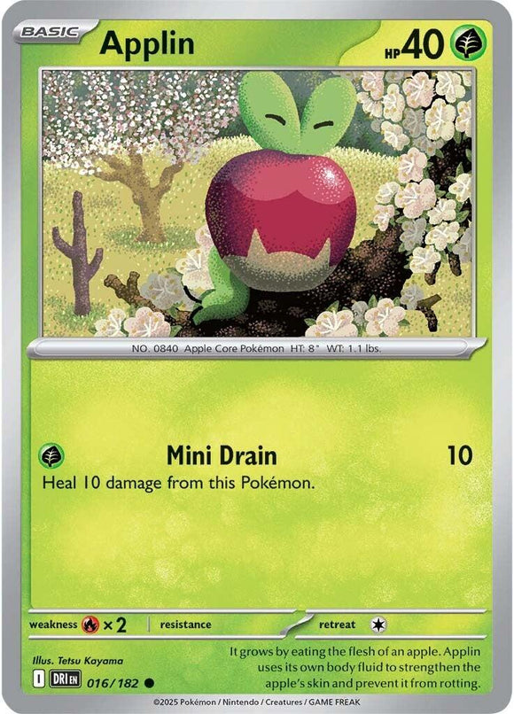 Applin [016/182] [Destined Rivals] Reverse Holofoil