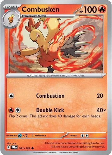 Combusken [041/182] [Destined Rivals] Reverse Holofoil
