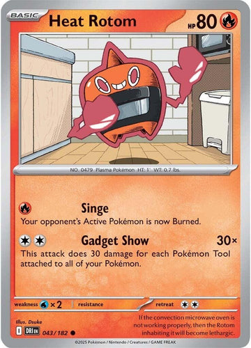 Heat Rotom [043/182] [Destined Rivals] Reverse Holofoil