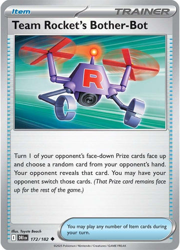 Team Rocket's Bother-Bot [172/182] [Destined Rivals] Reverse Holofoil