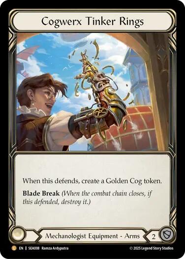 Cogwerx Tinker Rings [SEA008] [High Seas] Rainbow Foil