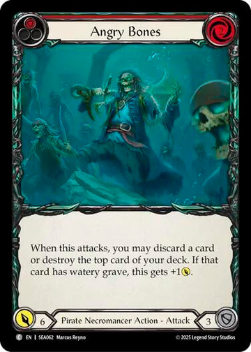 Angry Bones (Red) [SEA062] [High Seas] Rainbow Foil