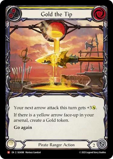 Gold the Tip [SEA088] [High Seas] Rainbow Foil