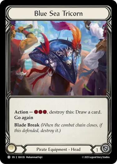 Blue Sea Tricorn [SEA126] [High Seas]