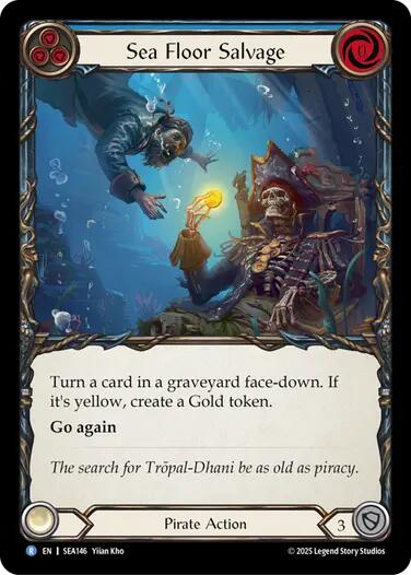 Sea Floor Salvage [SEA146] [High Seas] Rainbow Foil