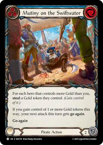 Mutiny on the Swiftwater [SEA178] [High Seas] Rainbow Foil