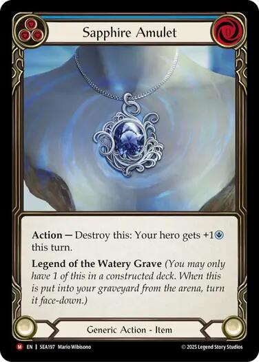 Sapphire Amulet [SEA197] [High Seas]