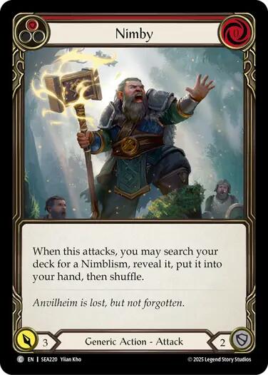 Nimby (Red) [SEA220] [High Seas] Rainbow Foil