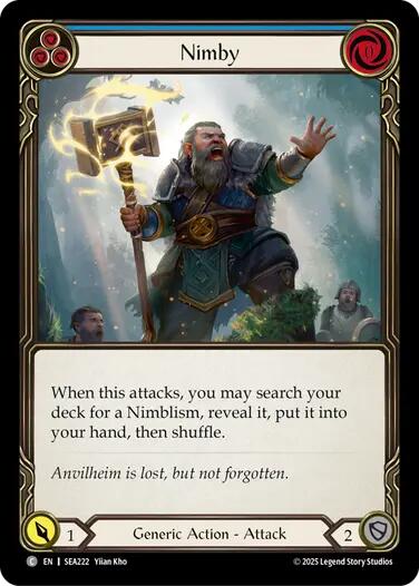 Nimby (Blue) [SEA222] [High Seas] Rainbow Foil