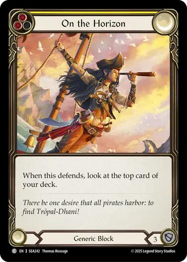 On the Horizon (Yellow) [SEA242] [High Seas]