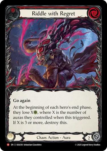 Riddle with Regret [SEA256] [High Seas] Rainbow Foil