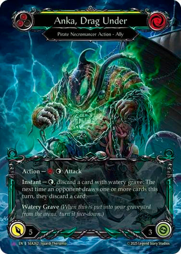 Anka, Drag Under [SEA262] [High Seas] Cold Foil