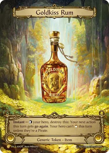 Goldkiss Rum (Treasure) [SEA245] [High Seas] Cold Foil