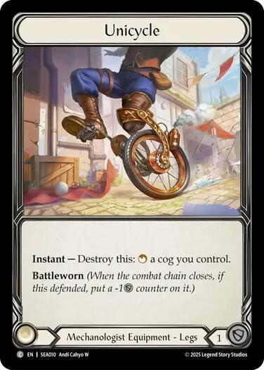 Unicycle (Treasure) [SEA010] [High Seas] Cold Foil