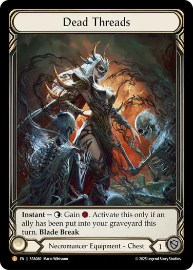 Dead Threads (Treasure) [SEA080] [High Seas] Cold Foil