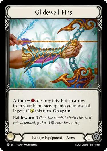 Glidewell Fins (Treasure) [SEA097] [High Seas] Cold Foil