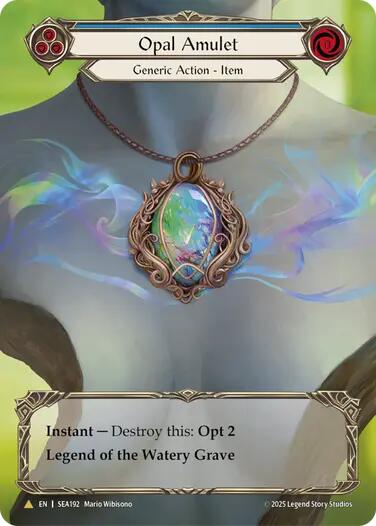 Opal Amulet (Treasure) [SEA192] [High Seas] Cold Foil