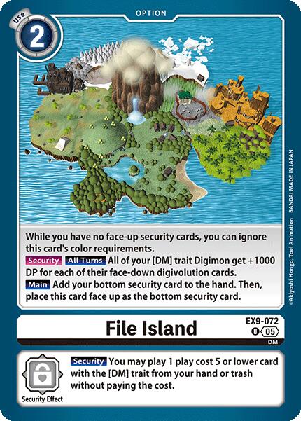 File Island [EX9-072 U] [Versus Monsters]