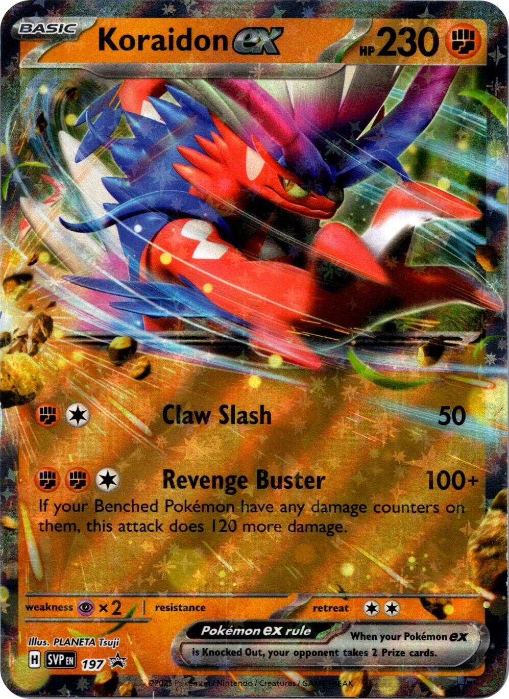 Koraidon ex - 197 [197] [Scarlet & Violet Promo Cards] Holofoil