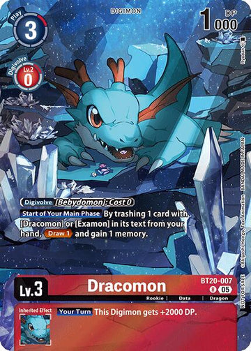 Dracomon (Versus Monsters Legend Pack 2025) [BT20-007 R] [Versus Monsters] Foil