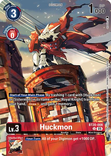 Huckmon (Versus Monsters Legend Pack 2025) [BT20-008 U] [Versus Monsters] Foil