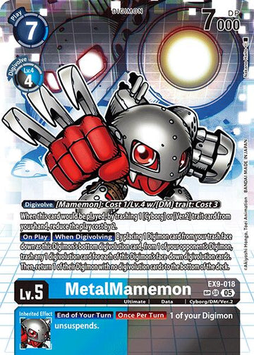 MetalMamemon (SP) [EX9-018] [Versus Monsters] Foil