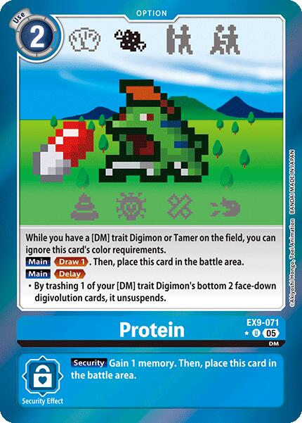 Protein (Limited Foil) [EX9-071 U] [Versus Monsters] Foil