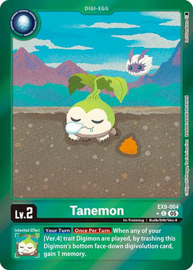 Tanemon (Limited Foil) [EX9-004 C] [Versus Monsters] Foil