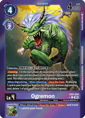 Ogremon (Limited Foil) [EX9-059 C] [Versus Monsters] Foil
