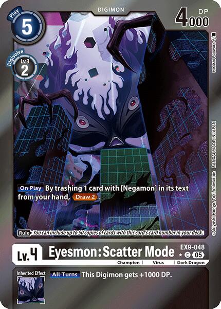 Eyesmon: Scatter Mode (Limited Foil) [EX9-048 C] [Versus Monsters] Foil