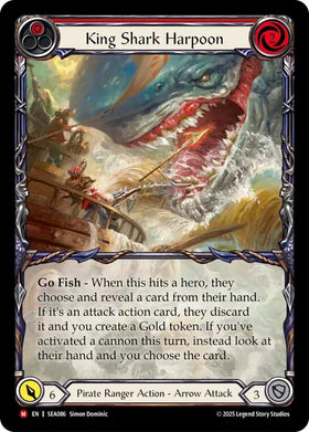 King Shark Harpoon (Extended Art) [SEA086] [High Seas] Rainbow Foil