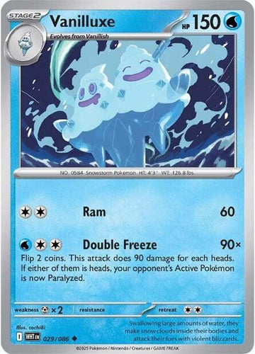 Vanilluxe [029/086] [White Flare]