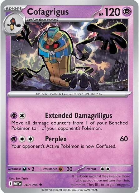 Cofagrigus [040/086] [White Flare] Holofoil