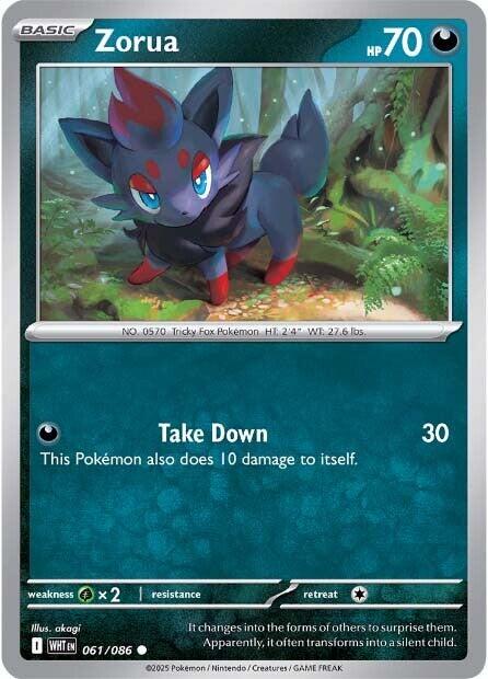 Zorua [061/086] [White Flare]