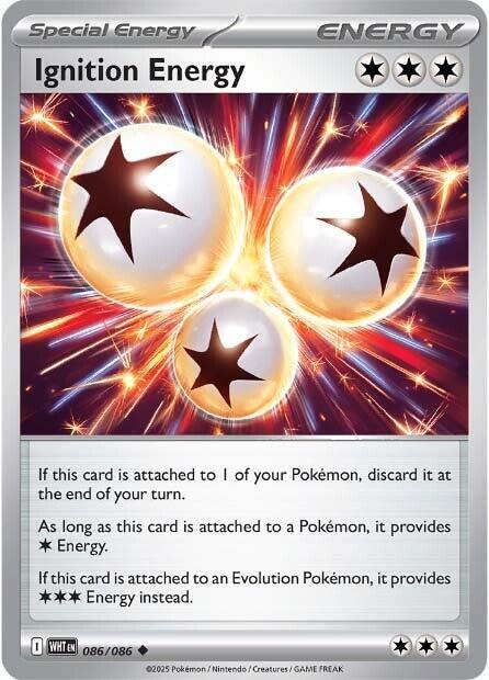 Ignition Energy [086/086] [White Flare] Reverse Holofoil
