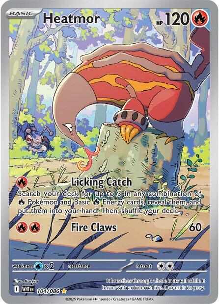Heatmor [104/086] [White Flare] Holofoil
