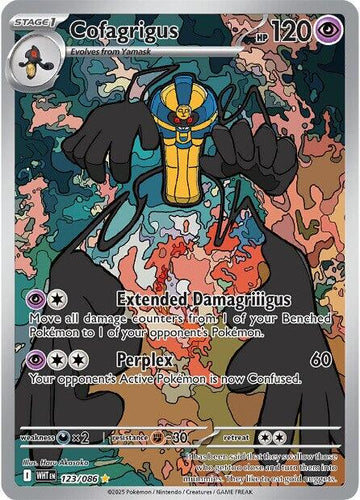 Cofagrigus [123/086] [White Flare] Holofoil