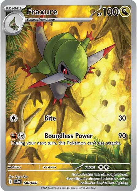 Fraxure [146/086] [Black Bolt] Holofoil