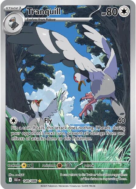 Tranquill [149/086] [Black Bolt] Holofoil