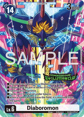 Diaboromon Token (Evolution Cup 2025 Vol. 2) [] [Digimon Promotion Cards] Foil