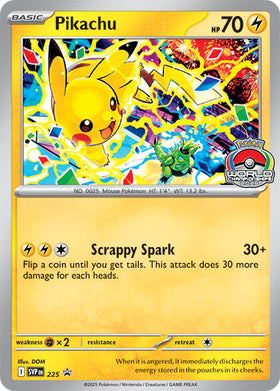 Pikachu [225] [Scarlet & Violet Promo Cards]