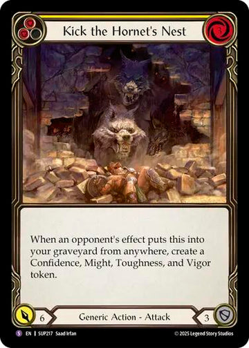 Kick the Hornet's Nest [SUP217] [Super Slam] Rainbow Foil