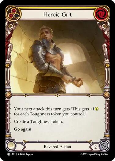 Heroic Grit [SUP056] [Super Slam] Rainbow Foil