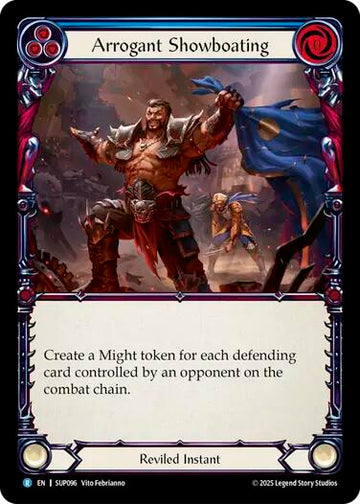 Arrogant Showboating [SUP096] [Super Slam] Rainbow Foil